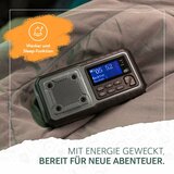 Acta Berg DAB+/FM noodradio - Met dynamo, zonnepaneel, powerbank en zaklamp