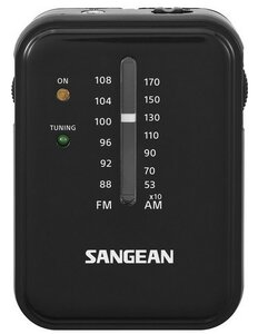 Sangean SR-32 zwart zakradio - AM/FM