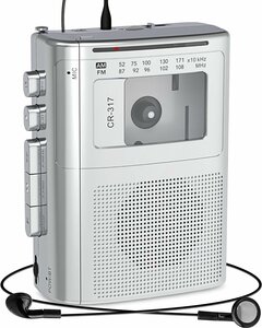 Draagbare cassettespeler CR-317 - FM/AM radio - Luidspreker - Bluetooth - Walkman